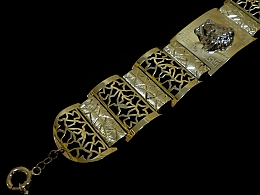 Златна синджирна гривна, 12.92гр. ,Бургас