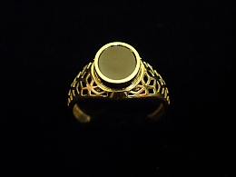 Златен мъжки пръстен, 4.5гр. ,Бургас