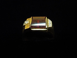 Златен мъжки пръстен, 7.3гр. ,Бургас