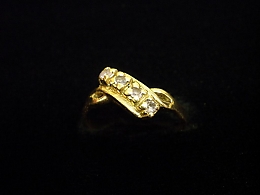 Златен дамски пръстен, 2.91гр. ,Бургас