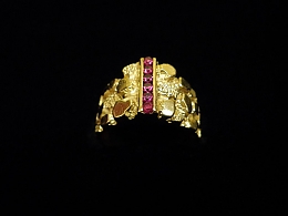Златен мъжки пръстен, 6.98гр. ,Бургас