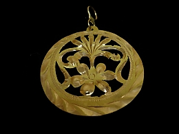 Златен медальон, 2.46гр. ,Пловдив