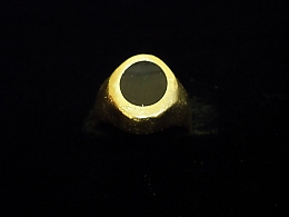 Златен мъжки пръстен, 2.39гр. ,Карнобат