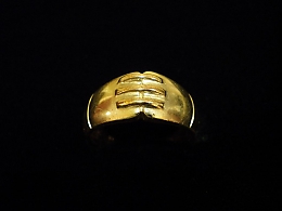 Златен дамски пръстен, 7.1гр. ,Карнобат