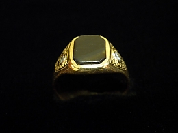 Златен мъжки пръстен, 4.76гр. ,Средец