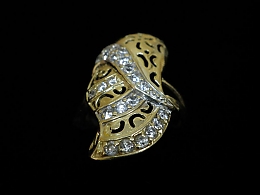Златен дамски пръстен, 5.63гр. ,Айтос