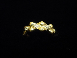 Златен дамски пръстен, 1.82гр. ,Поморие