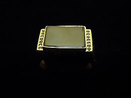 Златен мъжки пръстен, 8гр. ,Айтос