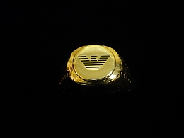 Златен мъжки пръстен, 3.66гр. ,Бургас