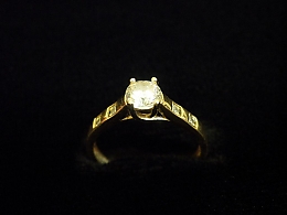 Златен дамски пръстен, 1.97гр. ,Бургас