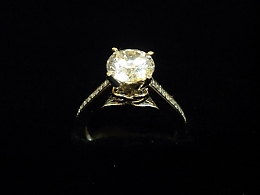 Златен дамски пръстен, 3.92гр. ,Бургас