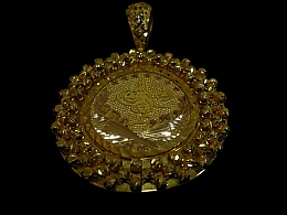 Златен медальон, 9.34гр. ,Айтос