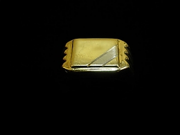 Златен мъжки пръстен, 3.58гр. ,Бургас