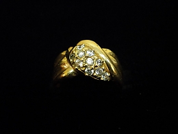 Златен дамски пръстен, 4.05гр. ,Бургас