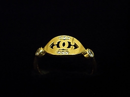 Златен дамски пръстен, 1.83гр. ,Карнобат
