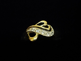 Златен дамски пръстен, 1.96гр. ,Поморие