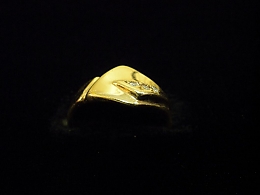 Златен дамски пръстен, 2.13гр. ,Бургас