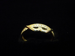 Златен дамски пръстен, 1.52гр. ,Бургас