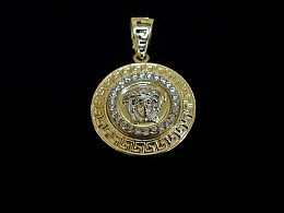 Златен медальон, 1.86гр. ,Бургас