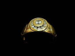 Златен мъжки пръстен, 5.28гр. ,Бургас