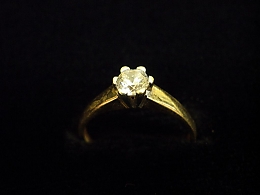 Златен дамски пръстен, 1.66гр. ,Поморие