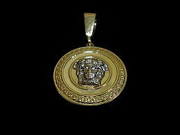 Златен медальон, 2.23гр. ,Бургас