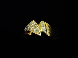 Златен дамски пръстен, 3гр. ,Айтос