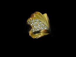 Златен дамски пръстен, 4.86гр. ,Карнобат
