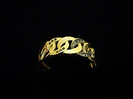 Златен дамски пръстен, 2.31гр. ,Бургас