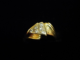 Златен дамски пръстен, 3.8гр. ,Бургас