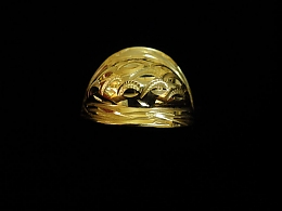 Златен дамски пръстен, 1.64гр. ,Бургас