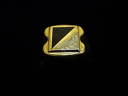 Златен мъжки пръстен, 4.77гр. ,Бургас