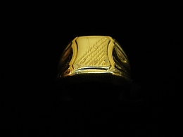 Златен мъжки пръстен, 2.61гр. ,Бургас