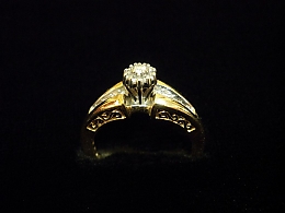 Златен дамски пръстен, 4.67гр. ,Бургас