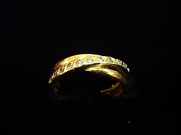 Златен дамски пръстен, 3.96гр. ,Стара Загора