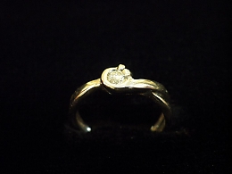 Златен дамски пръстен, 2.48гр. ,Бургас