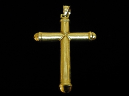 Златен кръст, 2.85гр. ,Бургас