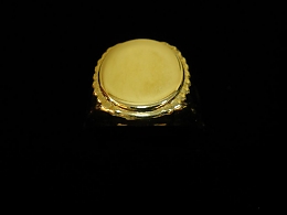 Златен мъжки пръстен, 3.37гр. ,Айтос