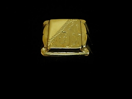 Златен мъжки пръстен, 3.58гр. ,Айтос