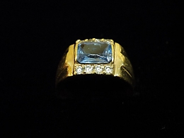 Златен мъжки пръстен, 5.74гр. ,Карнобат