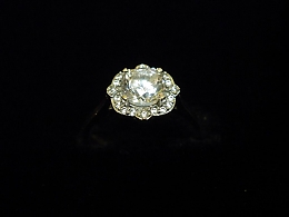 Златен дамски пръстен, 2.22гр. ,Карнобат