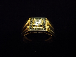 Златен мъжки пръстен, 5.76гр. ,Бургас