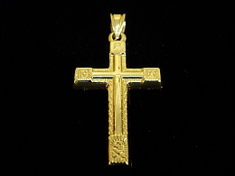 Златен кръст, 2.95гр. ,Ямбол