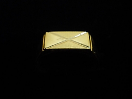 Златен мъжки пръстен, 4.58гр. ,Бургас