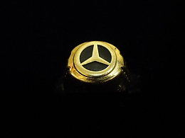 Златен мъжки пръстен, 3.41гр. ,Бургас