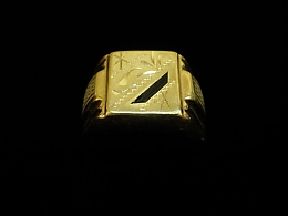 Златен мъжки пръстен, 5.48гр. ,Несебър