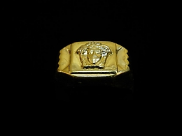 Златен мъжки пръстен, 3.3гр. ,Карнобат