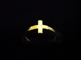 Златен дамски пръстен, 0.97гр. ,Бургас