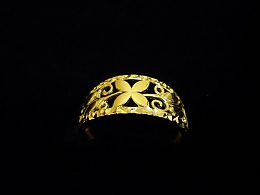 Златен дамски пръстен, 1.85гр. ,Бургас