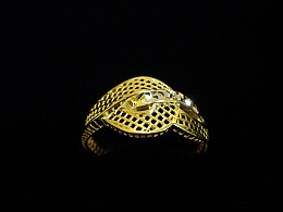 Златен дамски пръстен, 1.98гр. ,Сливен